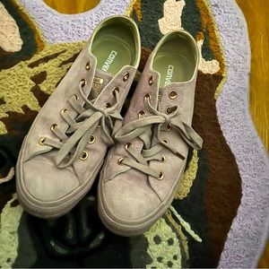 Converse Suede Pink Chuck Taylors